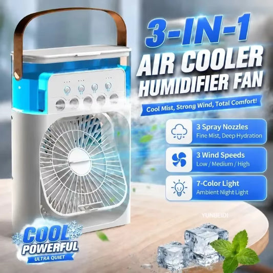 COMBO VENTILADOR 2 EN 1 + VENTILADOR DE CUELLO
