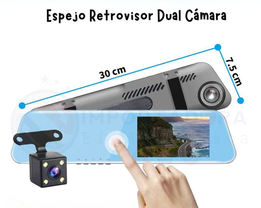 ESPEJO RETROVISOR CON CAMARA
