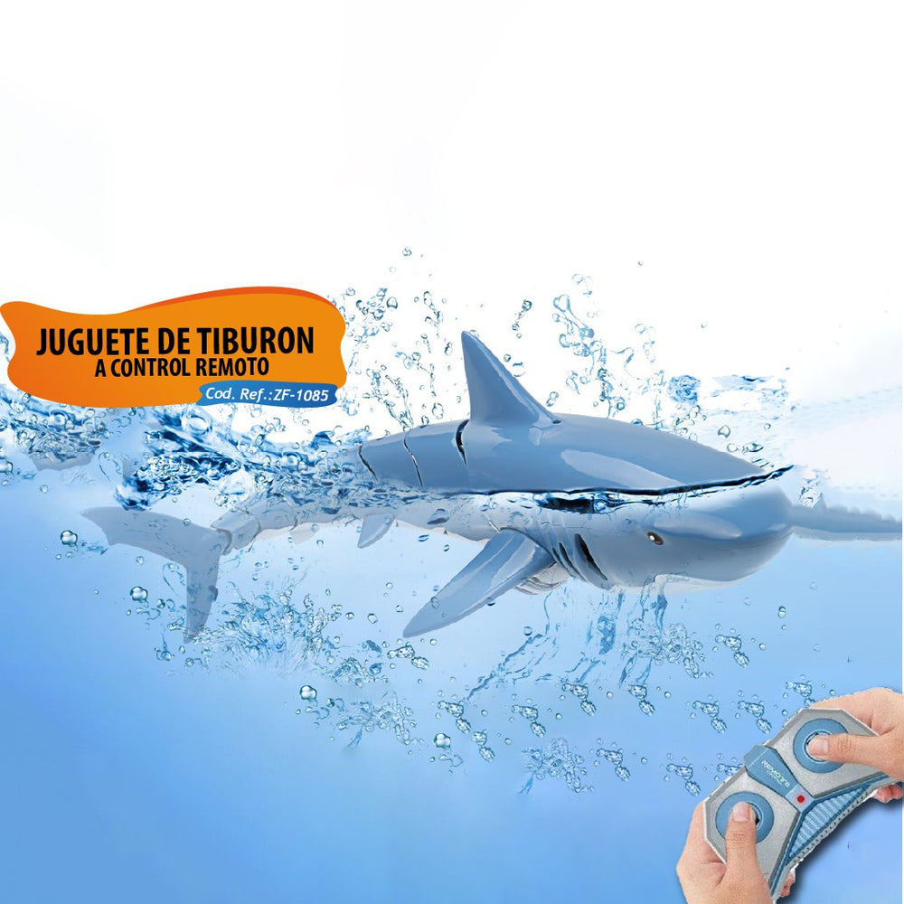 JUGETE DE TIBURON A CONTROL REMOTO