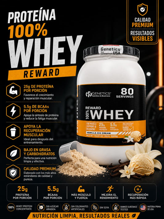 PROTEINA WHEY VAINILLA 2kg  + OMEGA 3
