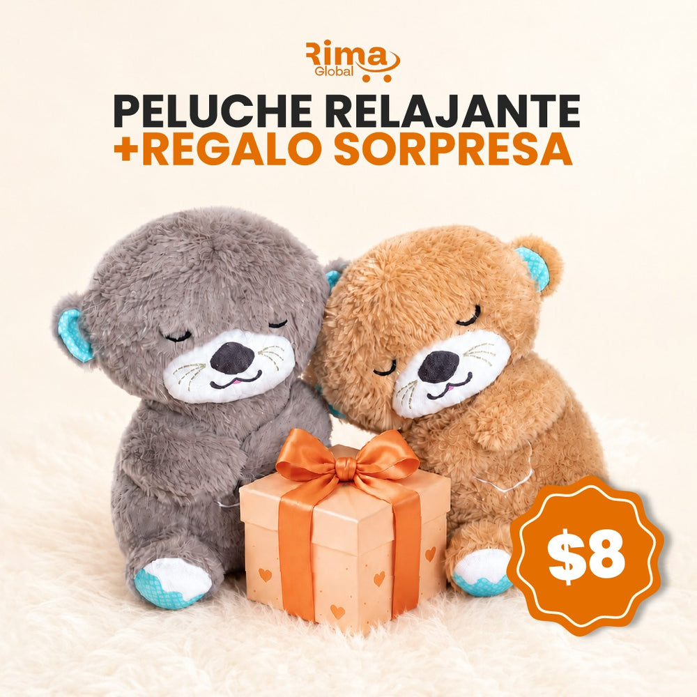PELUCHE DE NUTRIA RELAJANTE + REGALO