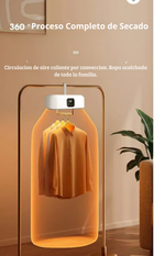 SECADORA DE ROPA  PORTATIL