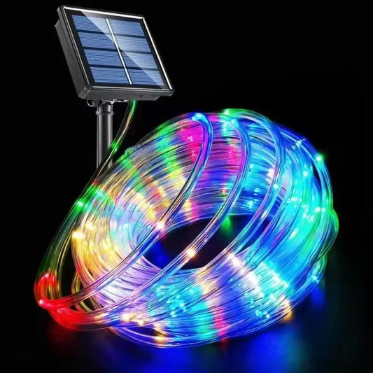 MANGUERA DE LUCES CON PANEL SOLAR