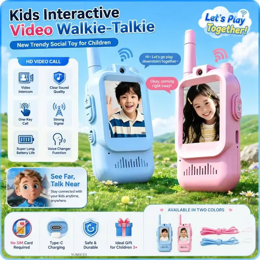 JUGUETE WALKIE TALKIE CON IMAGEN