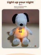 PELUCHE SNOOPY + CUBO DECORACION