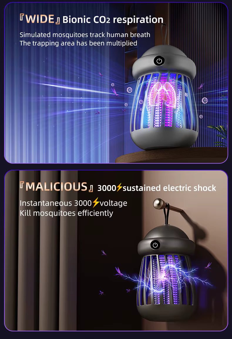 LAMPARA ELECTRICA PARA MOSQUITOS