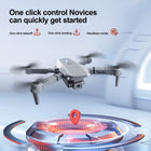 DRON INTELIGENTE E88 D PRO BLANCO