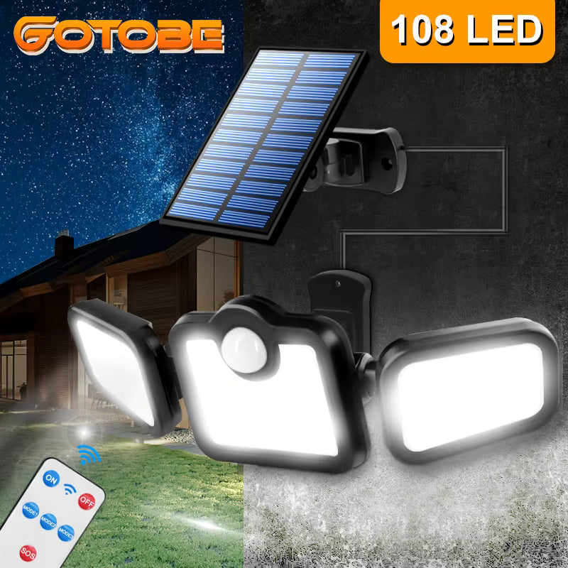 REFLECTOR DE 3 CABEZAS SOLAR